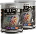 Drasanvi 2 Pack Collmar Collagen marino hidrolizado con pólvora de magnesio 300g Vanilla Flavor - Suplementos Españoles para un cartílago y huesos de piel saludable - Ayuda a minimizar la fatiga y la fatiga