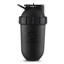SHAKESPHERE Shaker Bottle - 24oz Leak Proof Protein Shaker Botella para Pre Workout, Smoothie y Powder Drink Mixer, No-Blade Mixer for Gym, BPA-Free, Easy Clean &amp; Easy to Carry (Matte Black)
