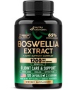 Boswellia 1200mg - Boswellia Extract peru Turmeric  Hyaluronic Acid  MSM Silencio - Joint Health & Comfort - Boswellia Serrata ← 65% Boswellic Acid - for Men &amp; Women - Made in USA - 120 Capsules