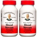 Fórmulas Originales de Christopher Blood Stream Formula - Suplementos de Circulación de Sangre - Soporta Elasticity Vein, Clean &amp; Pure Bloodstream - Pack of 2