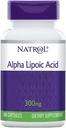Natrol Alpha Lipoic Acid 300mg Capsules, 50 Conde (Pack of 3)
