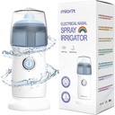 Nasal Irrigator with Gental Spray - Ultra Fine Mist - Irrigation for Sinus Relief - Nose Cleaner Aspirator System - Waterproof