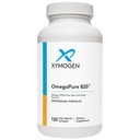 XYMOGEN OmegaPure 820 - International Fish Oil Standards (IFOS) Five-Star Certified Fish Oil - DHA EPA Omega-3 Suplemento para Cardiovascular + Cognitive Support (120 Small Softgels)