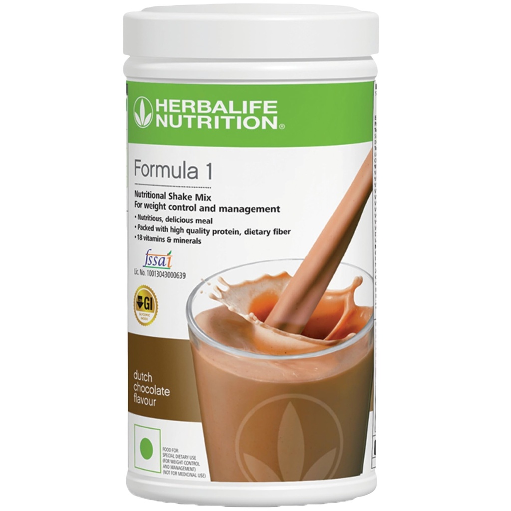Herbalife Fórmula 1 Afeitado Nutricional Mezcla 500g - Chocolate holandés