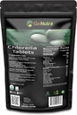 Clorella orgánica Tabletas rotas, 3000mg por ser, 1000 Tabletas - Superalimentos Ricos en minerales, vitaminas, clorofila, ácidos aminoácidos, ácidos grasos, fibras &amp; proteínas, no transgénico &amp; amistoso vegano