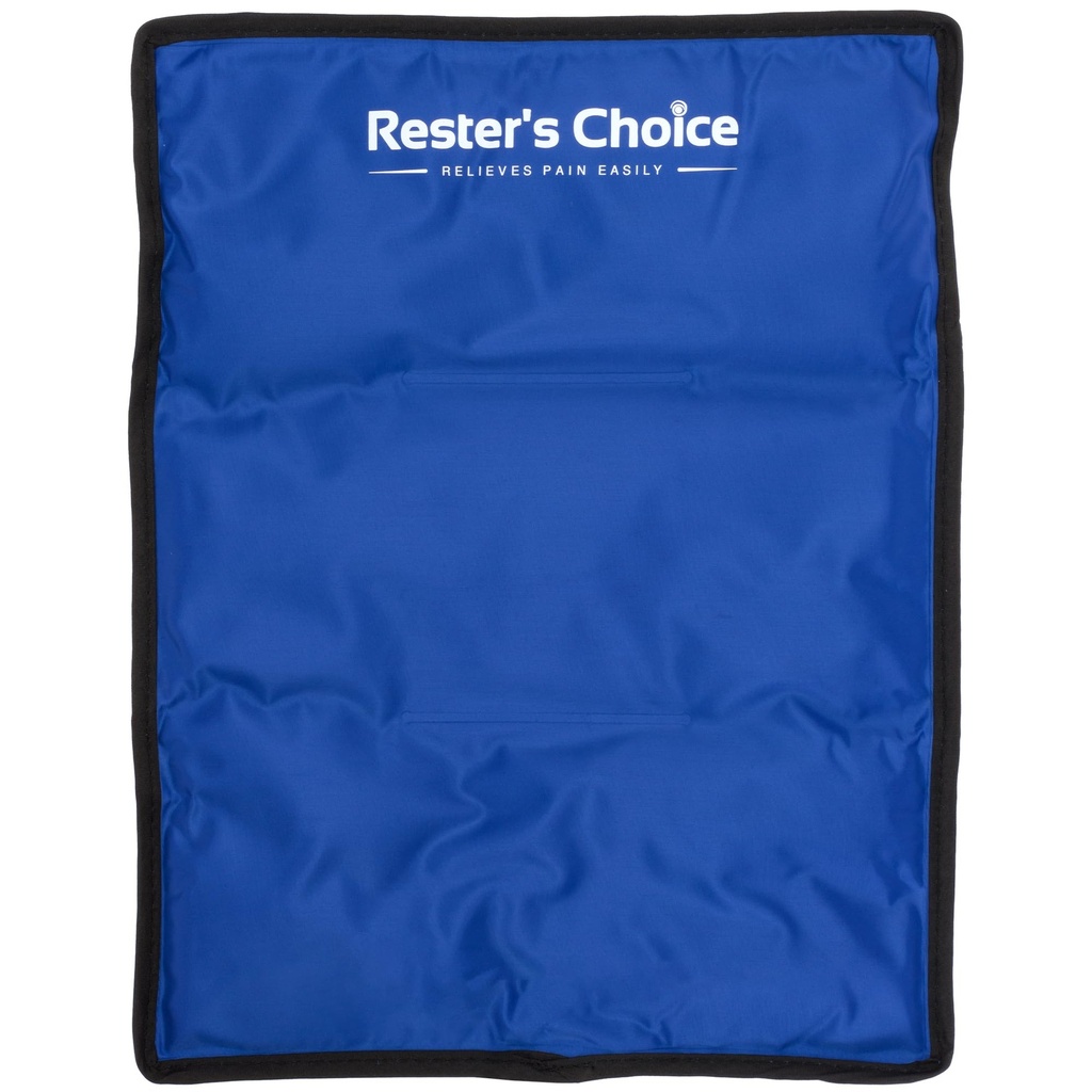 Gel Soft Flexible Ice Pack for Injuries Reusable - (Large: 11"x14.5") para Hip, hombro, rodilla, espalda - Comfy Cold Pack Compresss for Swelling, Bruises, Surgery