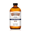Soberano Pro-Strength Bio-Active Copper Hydrosol - Bioavailable Cobre Suplemento líquido para adultos &amp; niños w/Silver Hydrosol for Hair, Skin, & Nails, 30ppm - 8 fl oz (237mL)