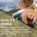 Evergreen Herbs Muicle Capsules, 450 mg 90 Capsules - Justicia Spicigera, Desert Honeysuckle, Firecracker Bush, Moyotli, Trompetilla - Tamper Proof Seal to Ensure Freshness.