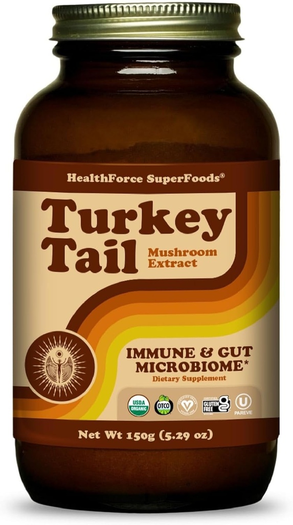 SUPERFOODOS DE HEALTHFORCE Turquía Tail - Polvo - 150 gramos
