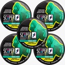 Scooper Energy Fresh Mint ← Extra Strong 80mg Caffeine TEN Energy Pouches Sugarfree TEN 5 Pack (12 pcs/can)