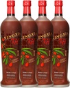 Young Living NingXia Red Antioxidant Drink TEN 25.35 fl oz TENIDO Superfruit Suplemento con Wolfberry, Blueberry, Pomegranate, Orange, Lemon &amp; Yuzu Essential Oils TEN 4 Pack