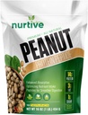 Peanut Protein Peptide Powder - Plant-Based, Rich in Nutrients & Fiber - Ideal para atletas " Fitness Enthusiasts - Solubilidad y Absorción mejoradas - 18 Servimientos (16 oz / 454 g)