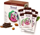 Tend Daily Best Prenatal Vitamin Bar, Made with Organic Ingredients for Pregnant & Postpartum Mothers, Incluye DHA, Vitamina D, B, Choline, Folate - Chocolate Sea Salt (7ct)