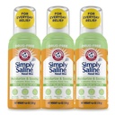 Arm " Hammer simplemente Saline Moisturize " Soothe Nasal Mist, Drug-Free Moisturizing Saline Nasal Spray for Instant Relief for Dry Nose, 4.6 Oz (130 g), 3 Pack