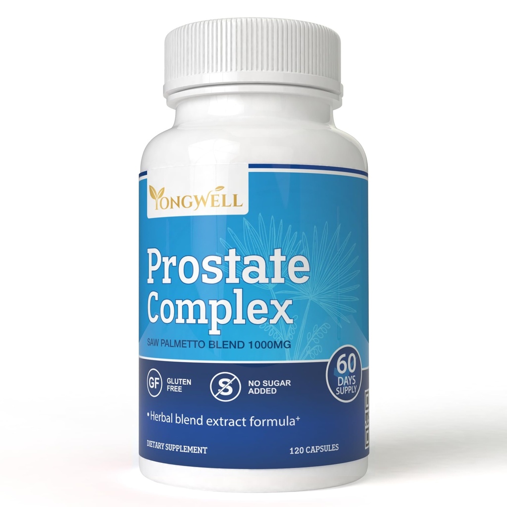 Complejo de próstata, Saw Palmetto Blend 1000mg (120 cápsulas)
