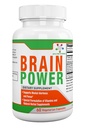 Spectra Vitamins Brain Power, Supports Focus, Nootropics, Mejora la memoria, la alerta para hombres &amp; mujeres, Ginkgo Biloba, Gotu Kola, 60 cápsulas,