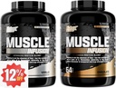 Aglomerado Whey Protein Powder, Vainilla y Chocolate Muscle Infusion Whey Isolate EAA &amp; Hi BCAA for Muscle Gain - 5 libras - Muscle Builder for Men &amp; Women, Sports Nutrition, Delicious Taste & Texture