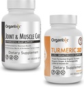 Organixx Turmeric Curcumin (60 cápsulas vegetarianas) " Joint " Muscle Care Capsules (60 conde)