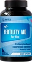 Booster de volumen de semen y suplemento de fertilidad masculina - Preconcepción para él Sperm Health, Count, Motility & Strength with Maca, L-Arginine, Zinc, Folate Acid Multivitamins prenatales - Píldoras de erección