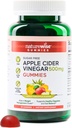 NatureWise Apple Cider Vinegar ACV Gummies - 1000mg ACV por 2, Sugar Free, Vegan - Energy & Gut Health - ACV Gummies W/Vitamin B12-90 Gummies[1.5-Month Supply for 1000mg / 3-Month Supply for 500mg]