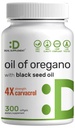 DEAL SUPPLEMENTO Oil of Oregano Softgels with Black Seed Oil 300 Count – 30:1 Extract, Active Carvacrol & Thymoquinone – Antioxidant Immune Health Support – Plant Based, Non-GMO