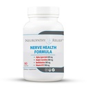 Neuropatía AlivioTM Nerve Health Fórmula - Soporte avanzado con ácido lipoico alfa, acetil-L-Carnitina, benfotiamina y vitamina B12-90 cápsulas