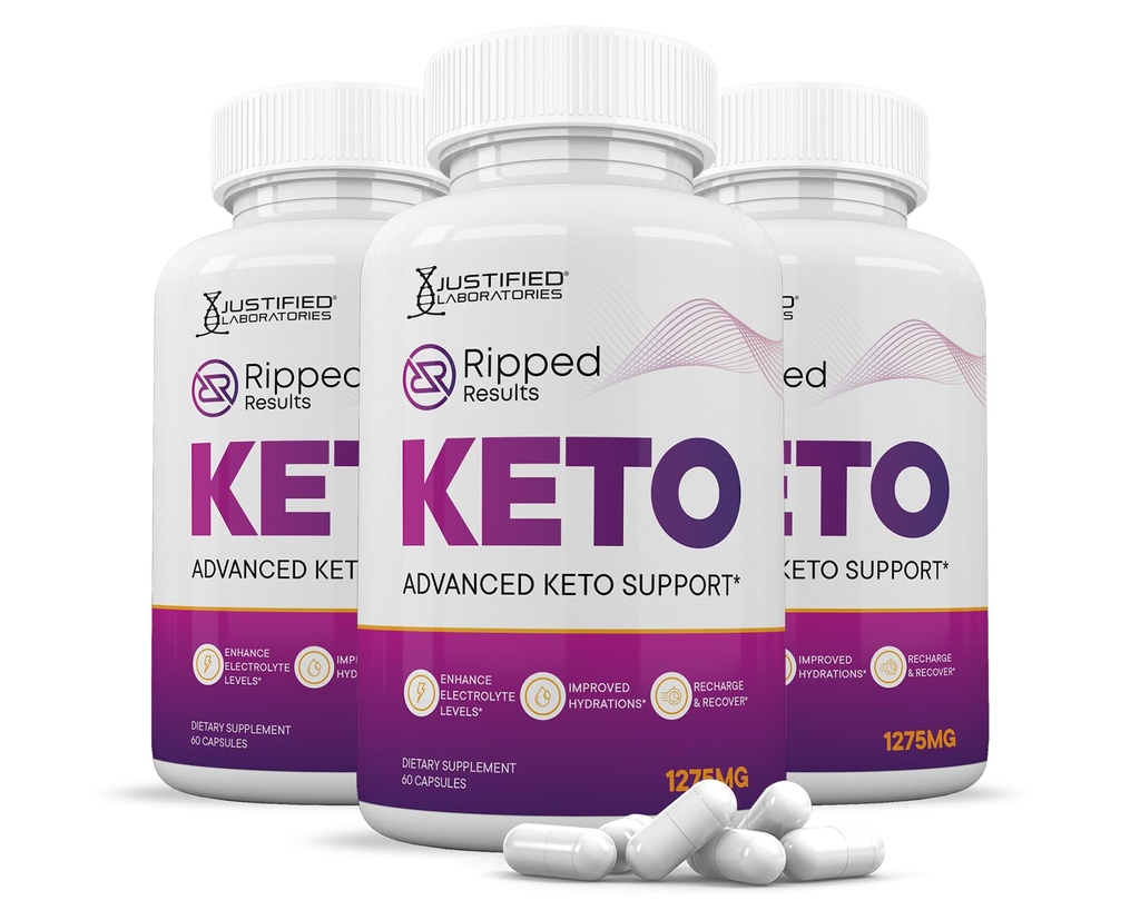 (3 Pack) Resultados Ripped Keto ACV Pills 1275MG Keto Soporte Cápsula de Ceto Alternativa a Keto ACV Gummies Formulado con Apple Vinagre Vinagre Virgen Extra Aceite de Oliva Powder Green Tea Leaf 180 Cápsulas