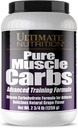 Carbs musculares puros de última nutrición - Polvo de carbohidratos complejos para energía sostenible - No grasa, no colesterol -Clorie para cosechadoras musculares y atletas, uva, 2,75 libras