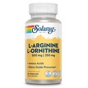 Solaray Free Form L-Arginine y Ornithine Capsules, 50 Conde