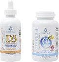 Eniva Omega 3 Premium Fish Oil High EPA/DHA y Vitamina Líquida D3 (120 mL) Doctor Formulado para la absorción rápida