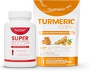 Capsules de remolacha de remolacha humana y cerdas turméricas