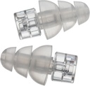 Etymotic Research ER20XS High-Fidelity Earplugs (Concerts, Musicians, Airplanes, Motorcycles, Sensitivity and Universal Hearing Protection) - Large, Clear Stem