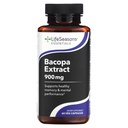 LifeSeasons Essentials - Bacopa Extract Supplement - Support Memory & Mental Focus - Promotes Healthy Stress Response - Boost Cognitive Function - 900mg Por Serving - 60 Capsules