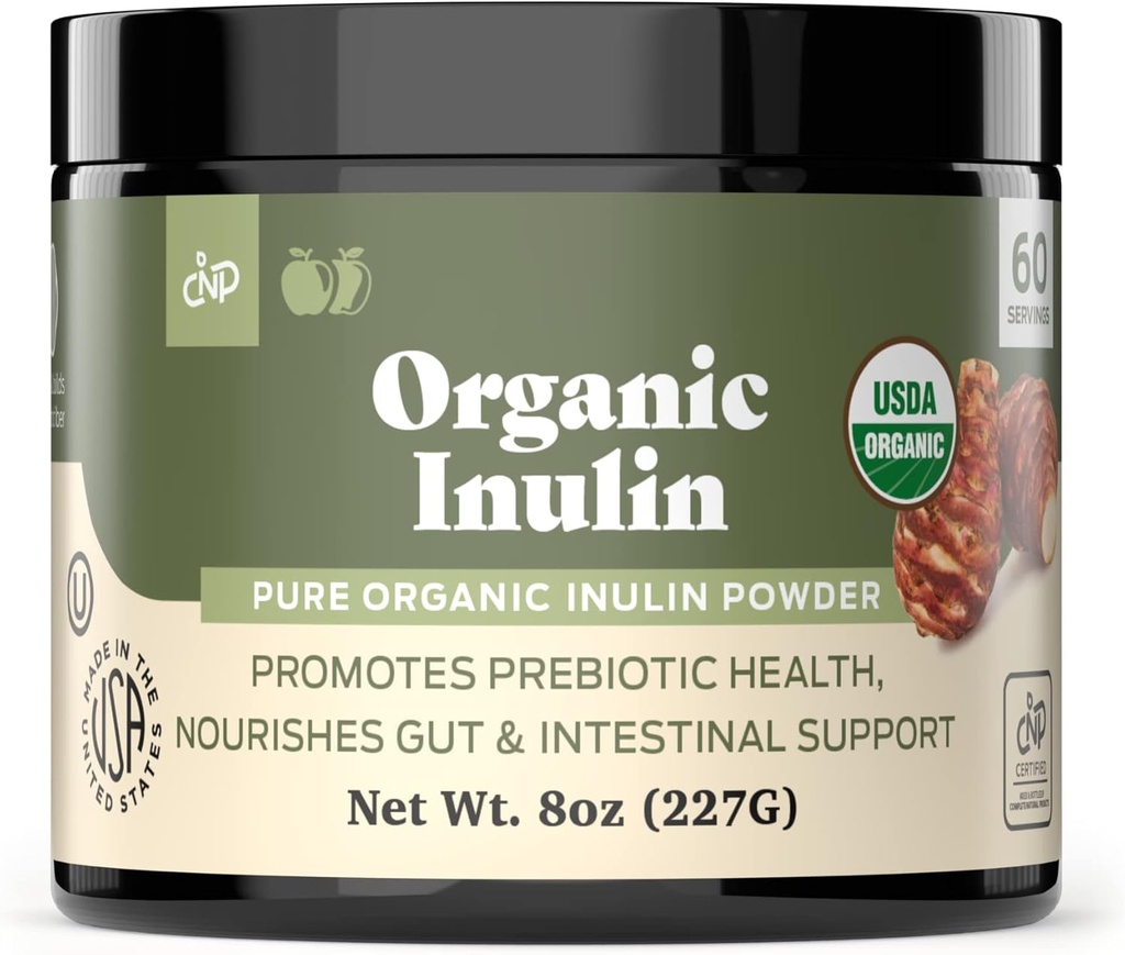 Inulin Powder 8oz, Digestive Enzymes 100 cápsulas, Gallbladder Complete 8oz, Liver Complete 8oz &amp; Whole Psyllium Husk Powder 100 cápsulas Bundle