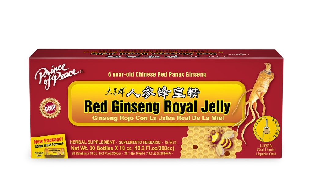 Prince of Peace Red Ginseng Royal Jelly, 30 Conde