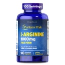 Pride de Puritan L-Arinine 1000mg, Suplemento dietético soporta niveles de óxido nítrico y calor circulatorio, fuente de 100 días, 100 tabletas