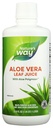 Camino de la Naturaleza Aloe Vera Hoja Jugo con Polymax+, 99.5% Purificado Aloe Vera Hoja Jugo de Concentrado, Desarrollado, 33.8 Fl Oz
