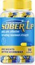 SOBER UP Maximum Strength Remedy & Fast Acting Relief • Party Smart Pills • Anytime You Drink Vitamin Supplement w/DHM + Glutathione + Chlorella + L-Theanine (USA)