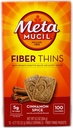 Metamucil Fiber Thins Cinnamon Spice 3 cajas de 12 paquetes. Cada uno de los 12 paquetes contiene 2 delgadas de fibra