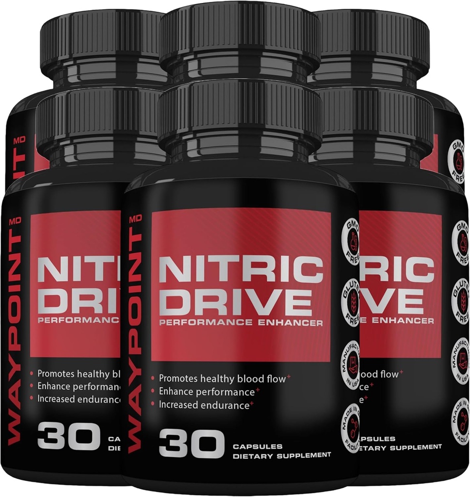 Suplemento avanzado de óxido nítrico para hombres- 342% Booster de óxido nítrico *– Incluye L Arginina &amp; L Citrullina- Recuperación muscular " Suplemento de flujo sanguíneo para hombres- óxido nítrico