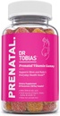 Dr. Tobias Prenatal Vitamin Gummy, Iron Free Prenatal Vitamins with DHA and Folic Acid, Niacin, Biotin, B6, & B12, Includes Fish Oil, for Pre & Postnatal Support, 60 Gummies, 30 Servings