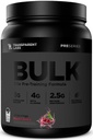 Laboratorios Transparentes Bulk Black Pre Workout - Clínicamente Dosificados, Sugar Free Preworkout para Hombres y Mujeres con Beta Alanine Powder, Citrulline Malate, " Caffeine - 30 Servings, Black Cherry