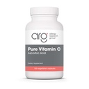Grupo de investigación de alergia Suplemento de vitamina C puro - Ácido ascóbico, vitamina C orgánica de 1000 mg, alta potencia, incoloro, acidez leve, cápsulas vegetarianas - 100 conteo
