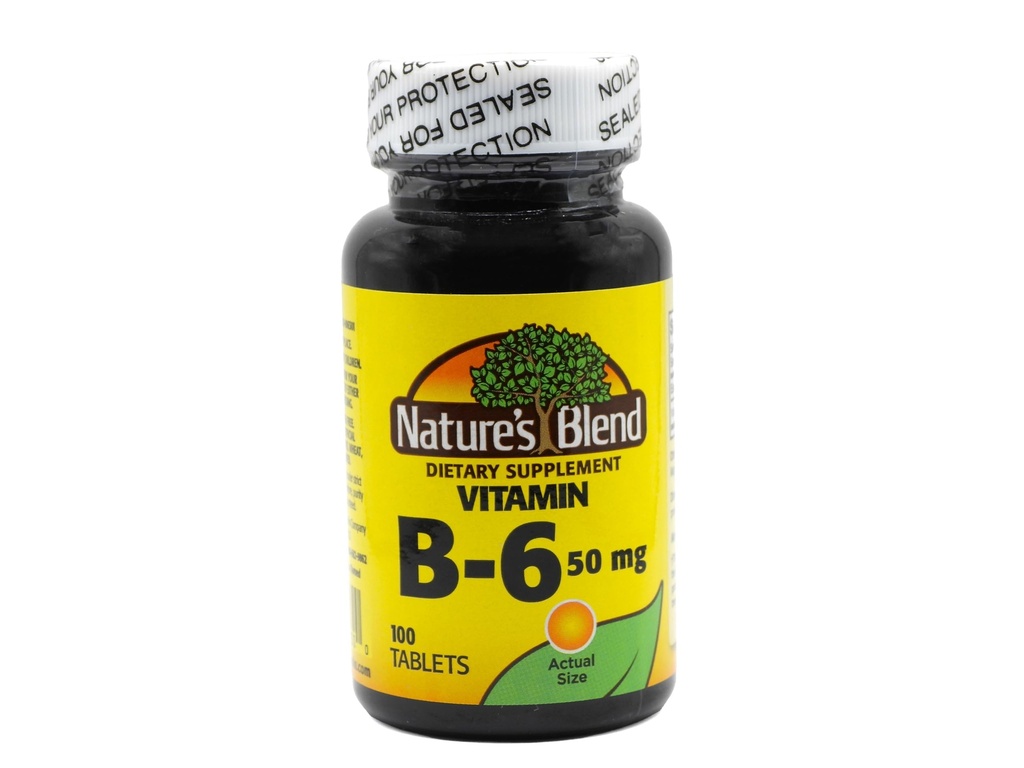 Vitamina Blend de la naturaleza B-6 50mg