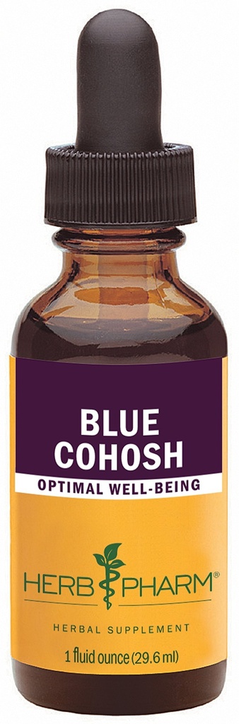 Herb Pharm Certified Organic Blue Cohosh Liquid Extract - 1 onnce