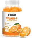 Vitamina C Gummies 120mg - Immune Support Suplemento ← Orange Flavored Gummies ¦ Boost Energy and Well-Being ← Non-GMO, Gluten-Free Daily Health Supplements tención 60 Conde