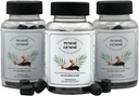 Gafas de carbón orgánico activadas, Gummy de carbón para niños y adultos, Salud Digestiva, Gas y Alivio de Bloat, Detox, Sabor de Berry natural, 60 Condes