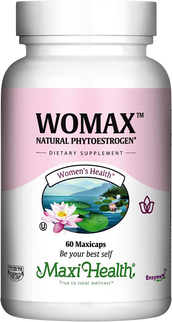 Suplementos de la menopausia para las mujeres calientes Flashes " Night Sweats - Balance hormonal, Alivio de la menopausia para las mujeres " Apoyo a la perimenopause - con Cohosh Negro, DIM " Rojo Clover - Womax - 60 Ct