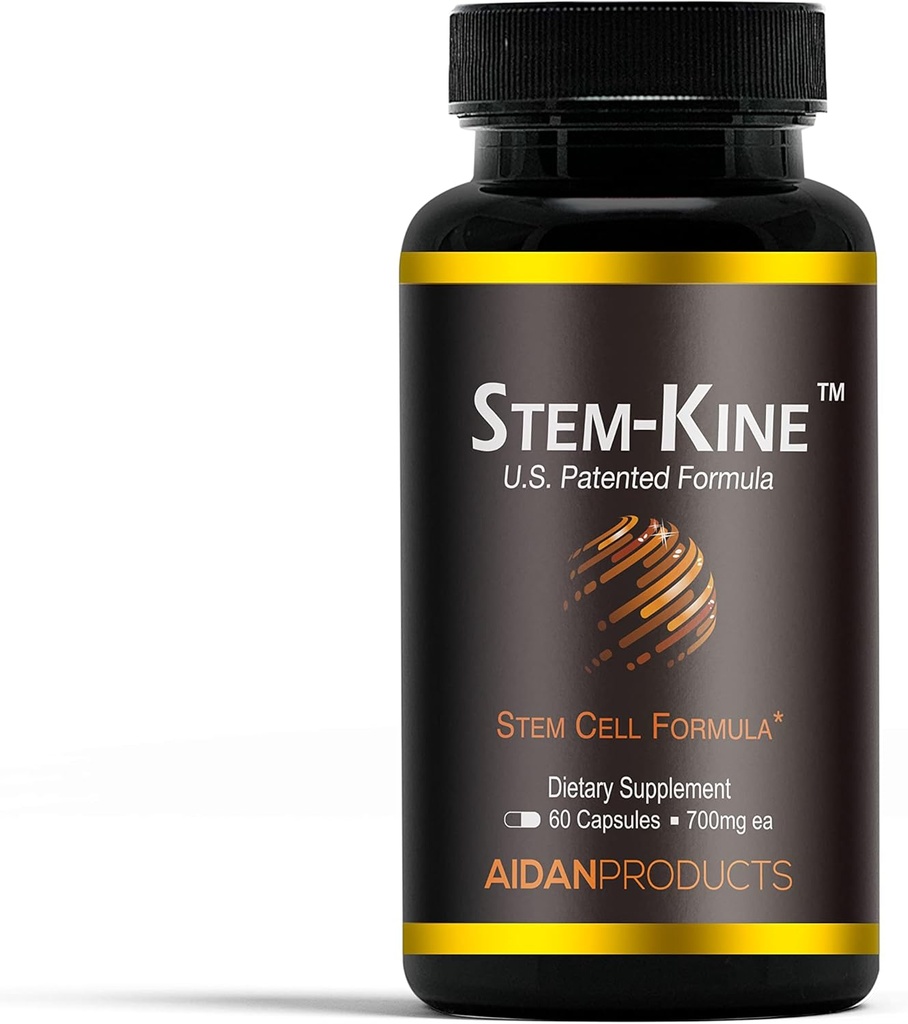 Stem-Kine: Comida clínica para aumentar la circulación de células madre, promover la curación y el envejecimiento (60 cápsulas)