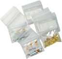 500 Packs 6 Mil Bolsas de Píldora resistentes BPA Pouches de Píldora Gratis 3 x 2.75 Inch Ligera portátil Peso Handy Bolsas de plástico para Organizador de Píldora de Viajes, Joyería y Piezas de Pequeña Artesanía y Fácil de Usar